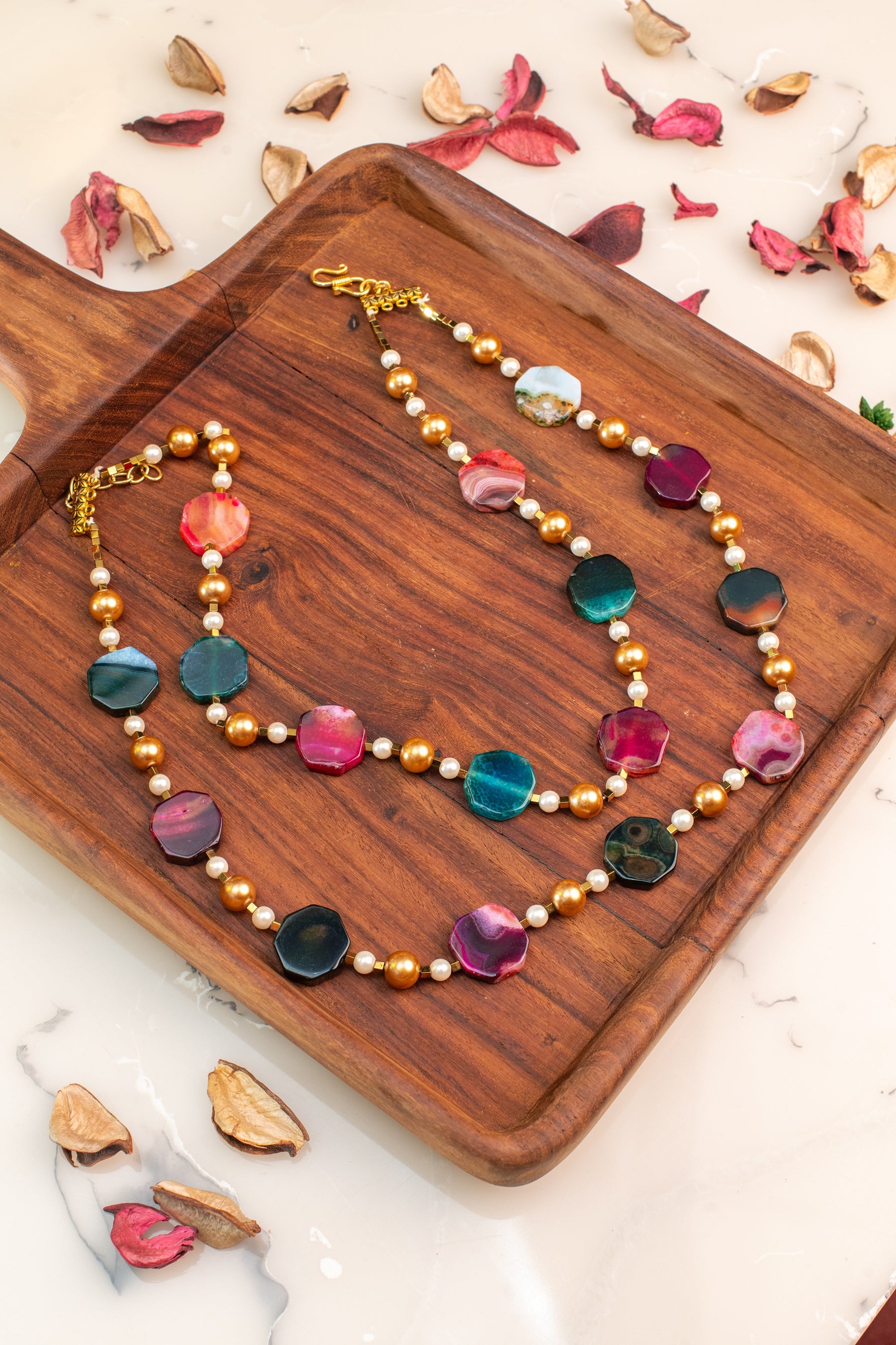 Nina Multicolor Layered Necklace