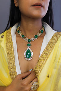 Saheera Polki Necklace Set