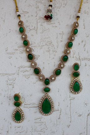 Saheera Polki Necklace Set