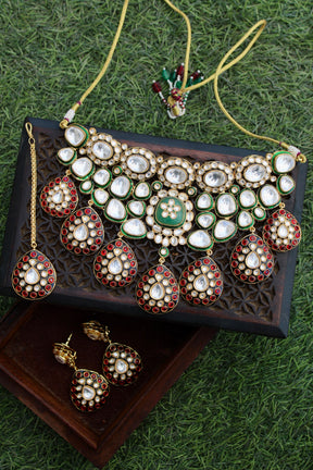 Naintara Polki Necklace Set